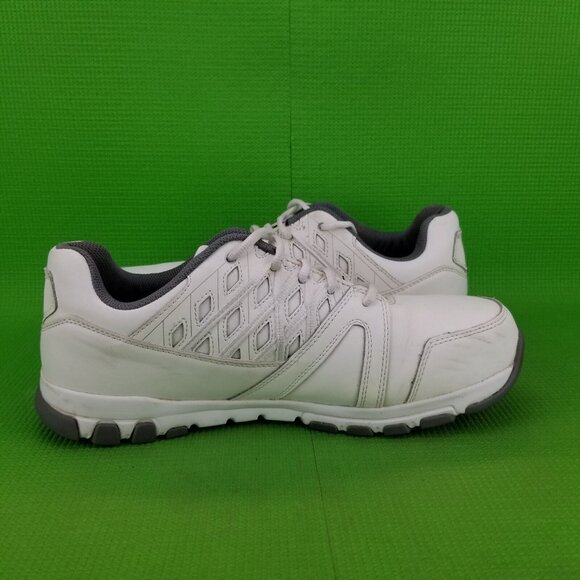 ✅REEBOK Sublite Work RB443 Steel Toe Safety Shoes Men's Size 11.5 Slip Resistant - Picture 8 of 9